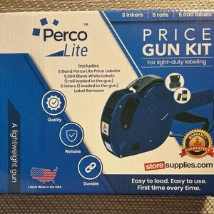 PERCO Lite PRICE LABELER KIT - NWOT